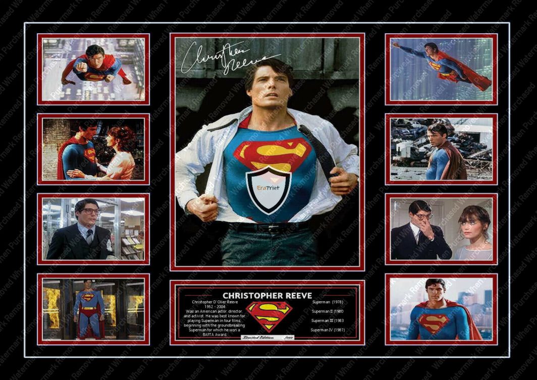 Superman (1978) Original Christopher Reeve Signed Limited Edition Jpg Download