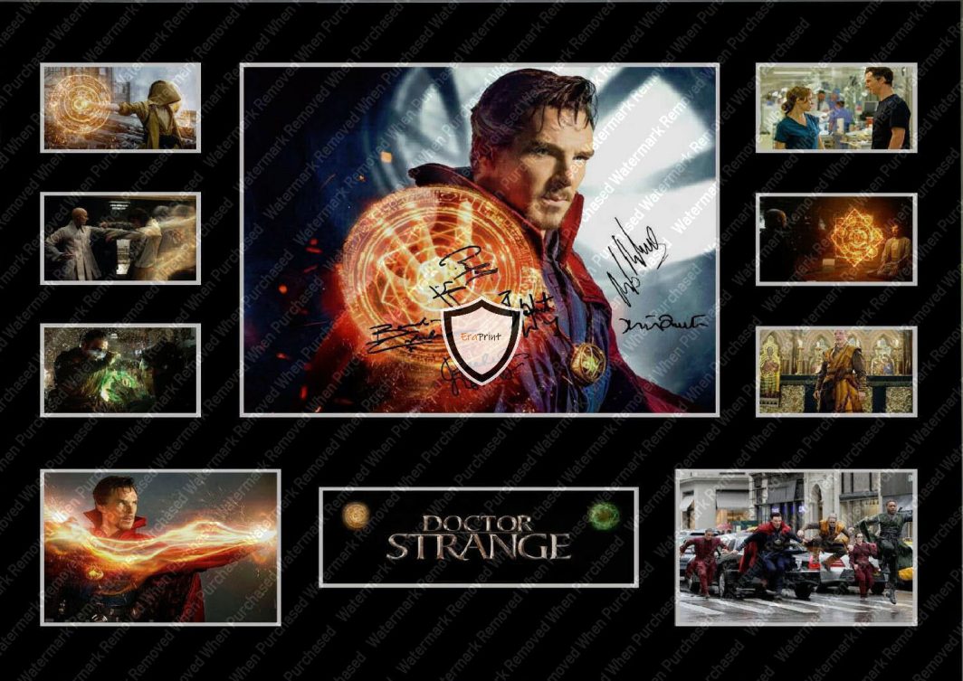 Doctor Strange (2016) Signed Memorabilia A4 Photo Print Download
