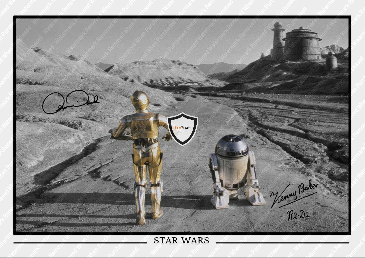 Star Wars R2-D2 And C-3PO Signed Photo Print Movie Memorabilia Downloadable