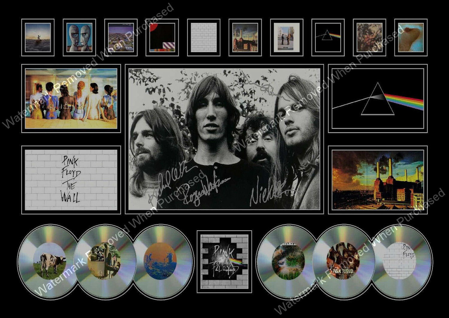 Pink Floyd Signed Limited Edition Photo Print Instant Download