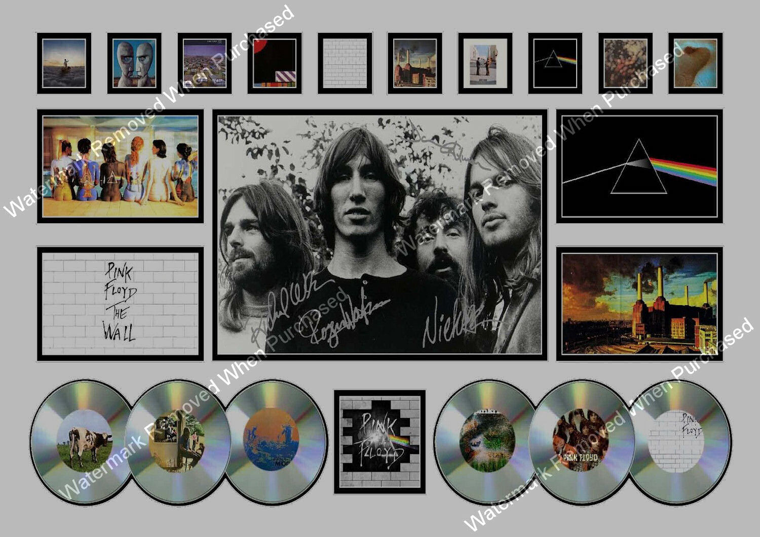 Pink Floyd Signed Limited Edition Photo Print Instant Download