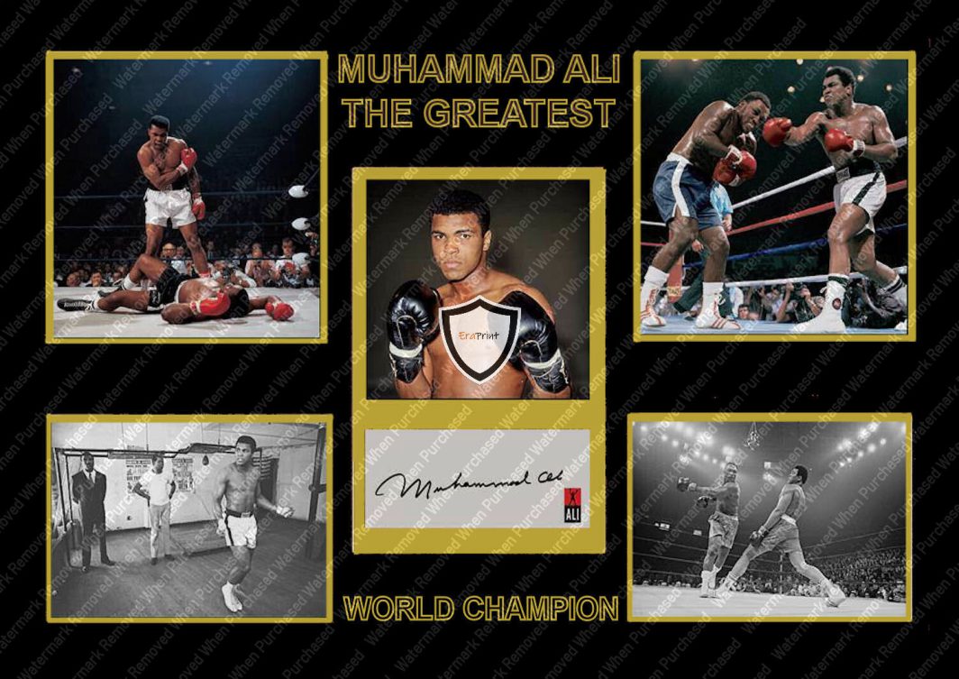 Muhammed Ali "The Greatest" Signed Boxing Memorabilia Downloadable