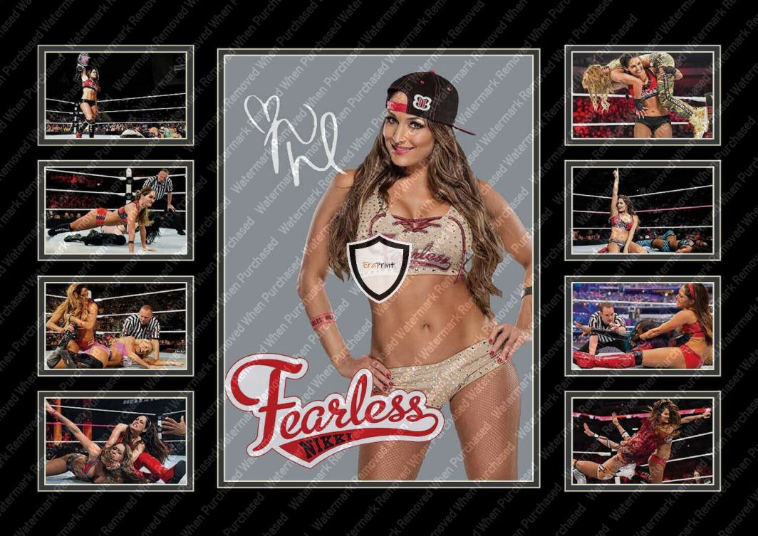 Nikki Bella WWE Wrestling Photo Print Print At Home Download