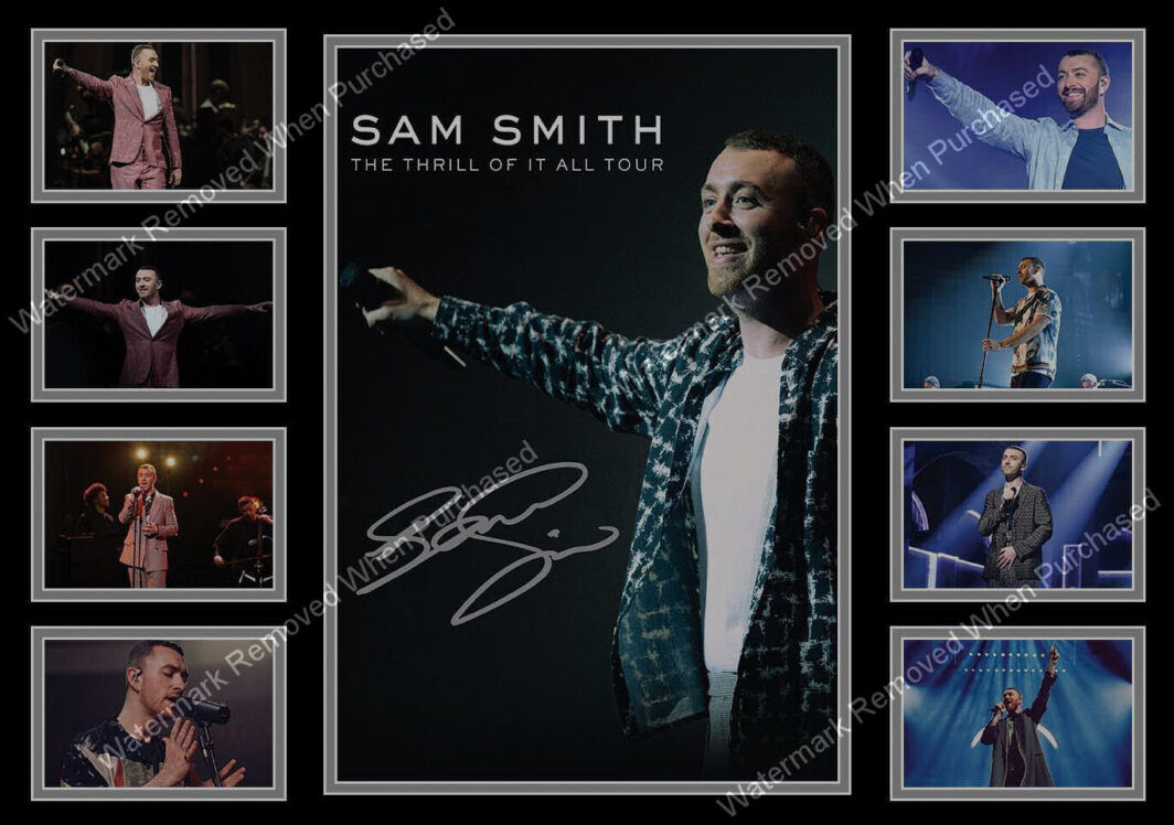 Sam Smith (2018) The Thill Of It All Signed Print Download Self Print