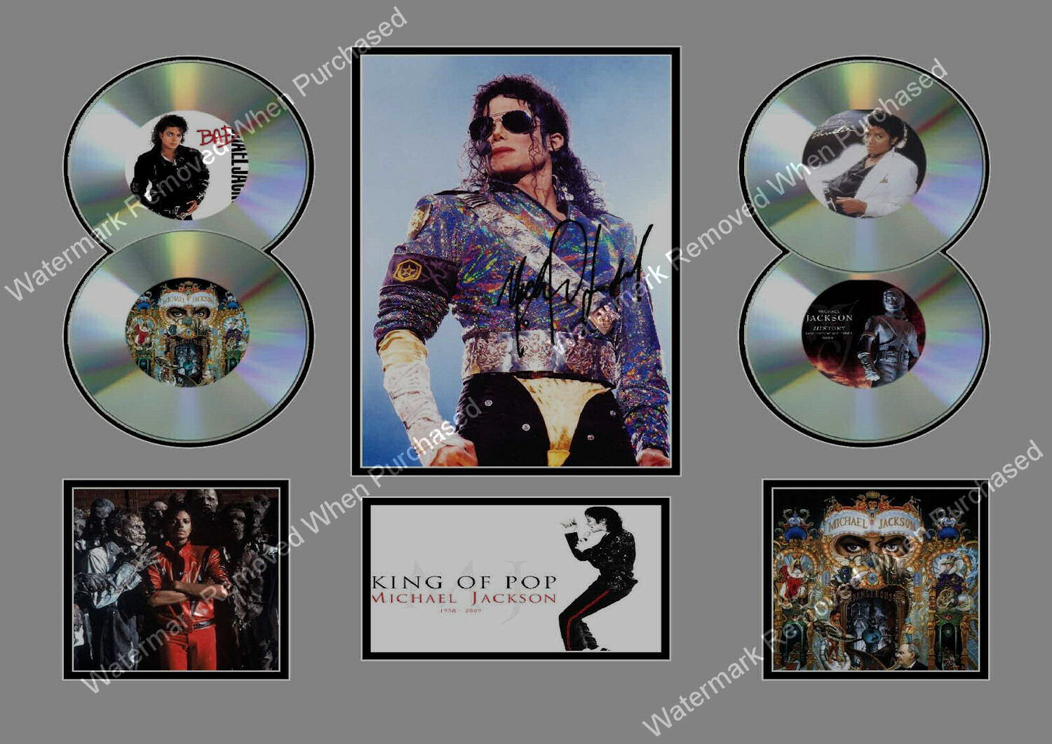 Michael Jackson Limited Edition A4 Framed Photo Print