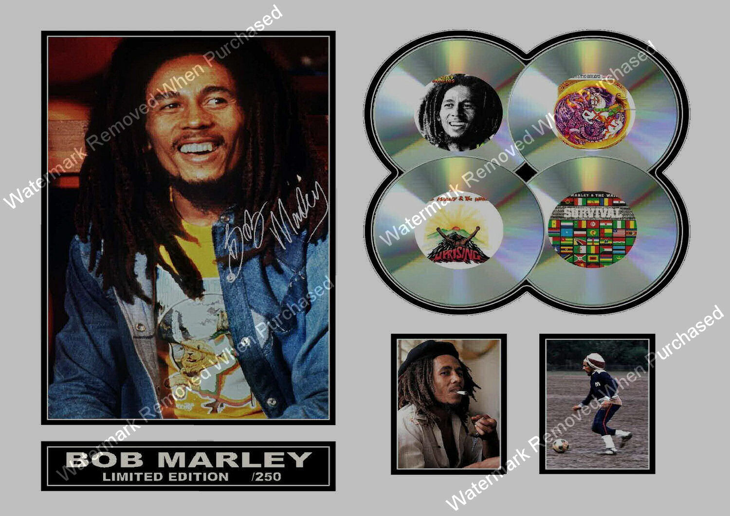Bob Marley A4 Photo Print Memorabilia Downloadable JPG