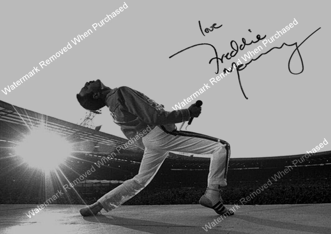 Queen Freddie Mercury Limited Edition JPG Download A4 Photo Print
