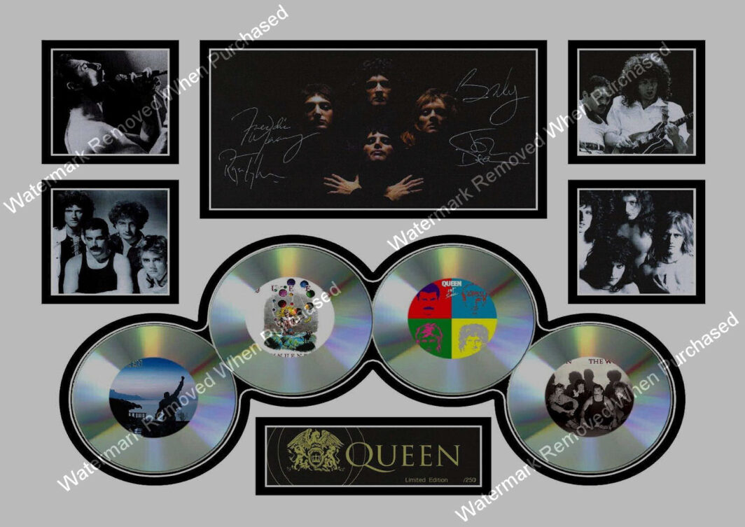 Queen Freddie Mercury Brian May Signed A4 Photo Print Download