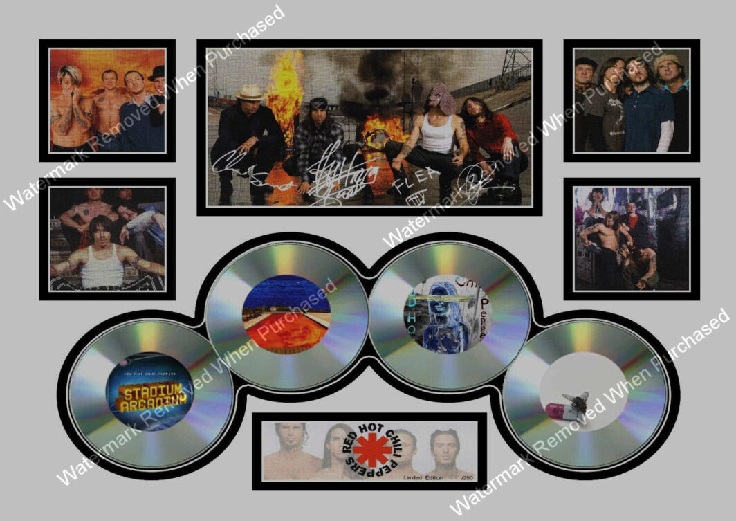 Red Hot Chili Peppers Limited Edition A4 Photo Print Instant Email Delivery