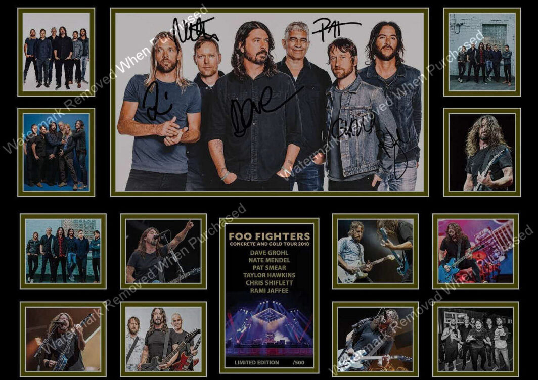 Foo Fighters Limited Edition A4 Photo Print Music Memorabilia