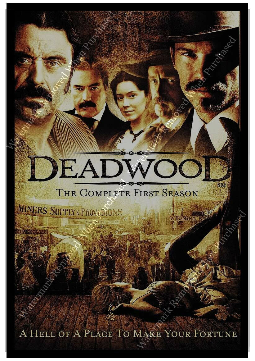 Deadwood TV Series Poster A4 Photo Print JPG Download Available