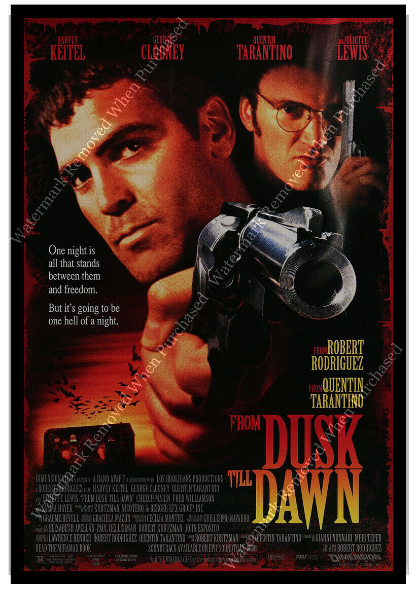 From Dusk Till Dawn (1996) Signed Movie A4 Photo Print Download Self Print