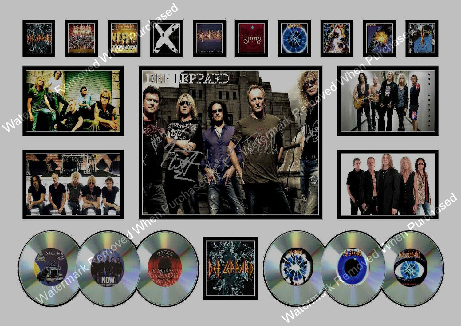 Def Leppard Limited Edition A4 Photo Print JPG Available