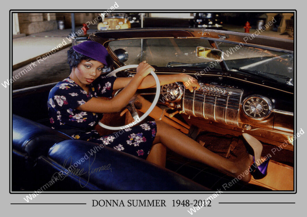 Donna Summer Signed Music A4 Photo Print Downloadable For Home Printing