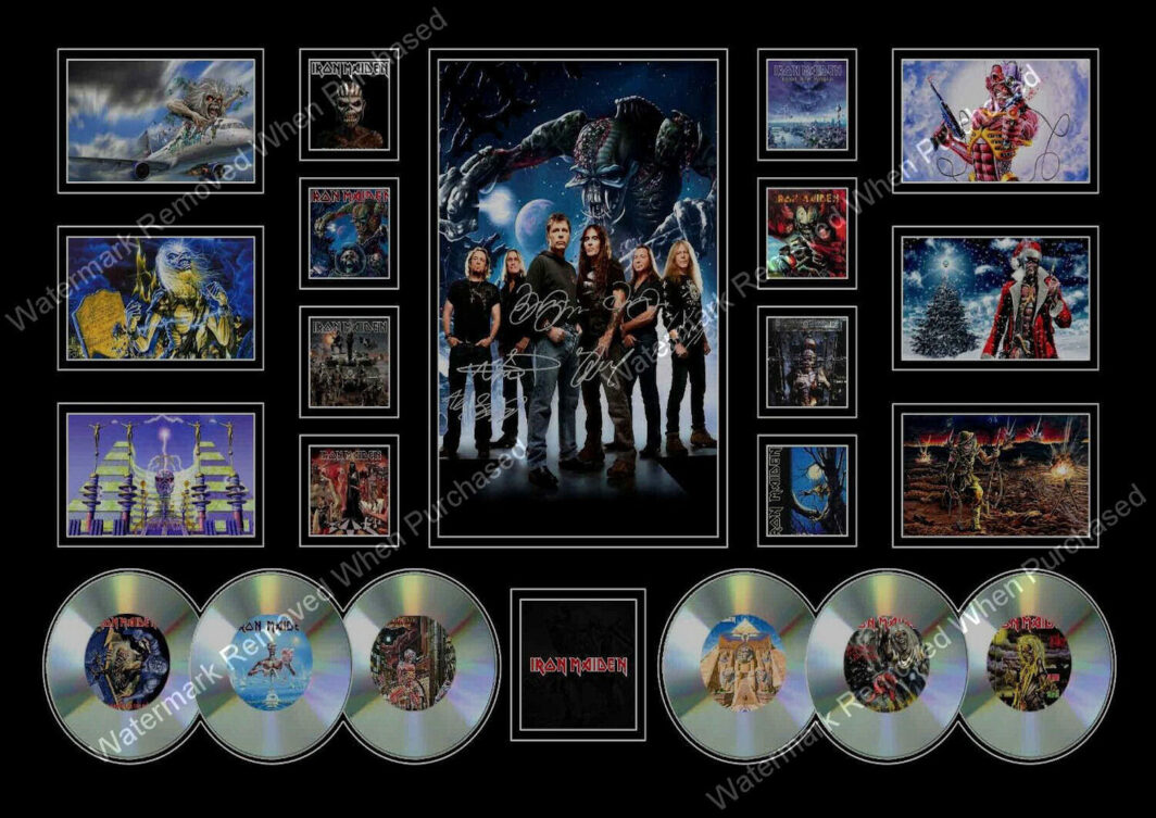 Iron Maiden Signed Heavy Metal Music Memorabilia Downloadable Jpeg