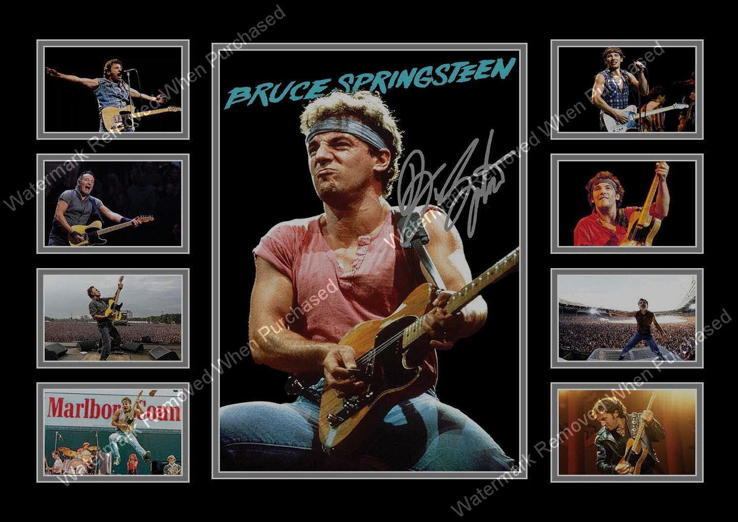 Bruce Springsteen Limited Edition A4 Photo Print Memorabilia
