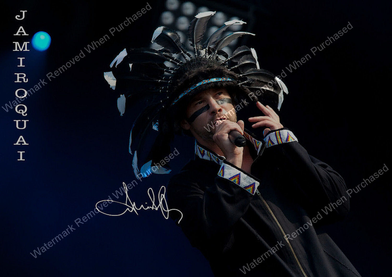 Jamiroquai Limited Edition A4 Photo Print Music Memorabilia Instant Download