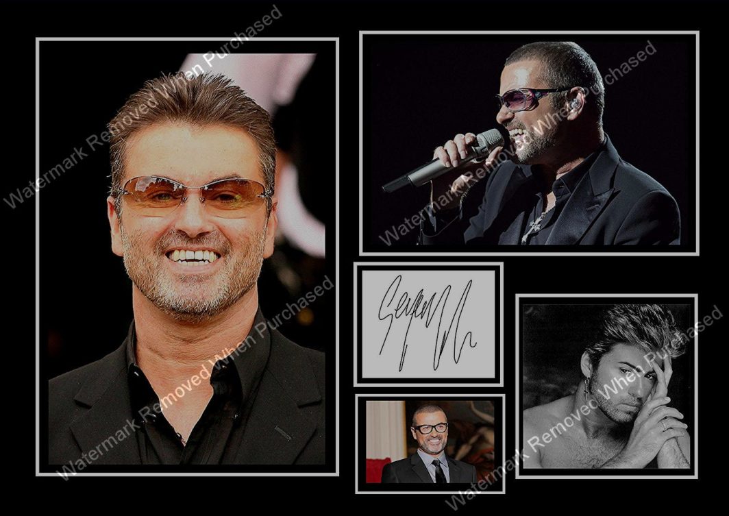 George Michael Signed Art Design Jpg Self Print Download