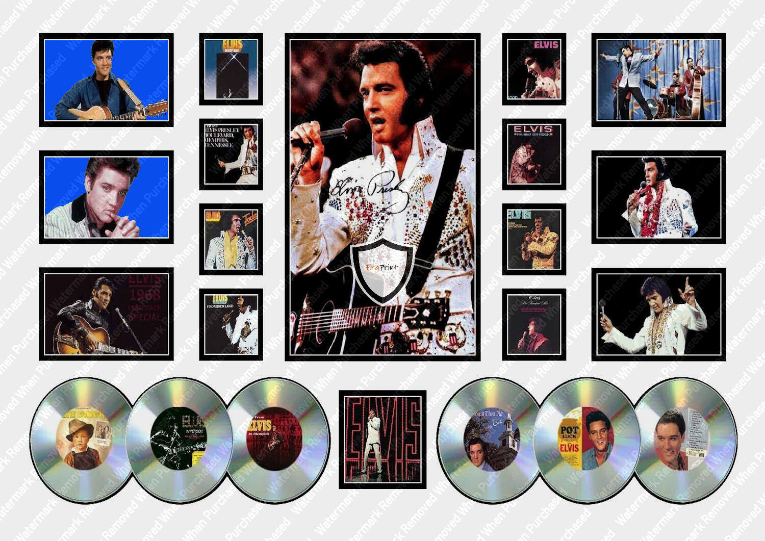 Elvis Presley Digital Photo Downloadable Music Memorabilia