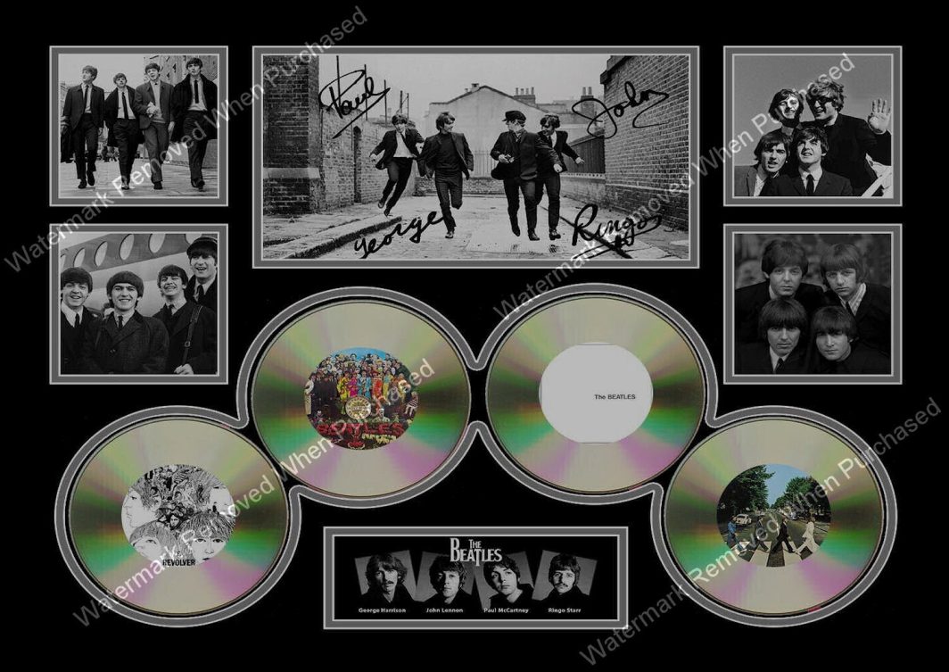 The Beatles Sir Paul McCartney John Lennon Autographed Music Print A4 Jpeg Download