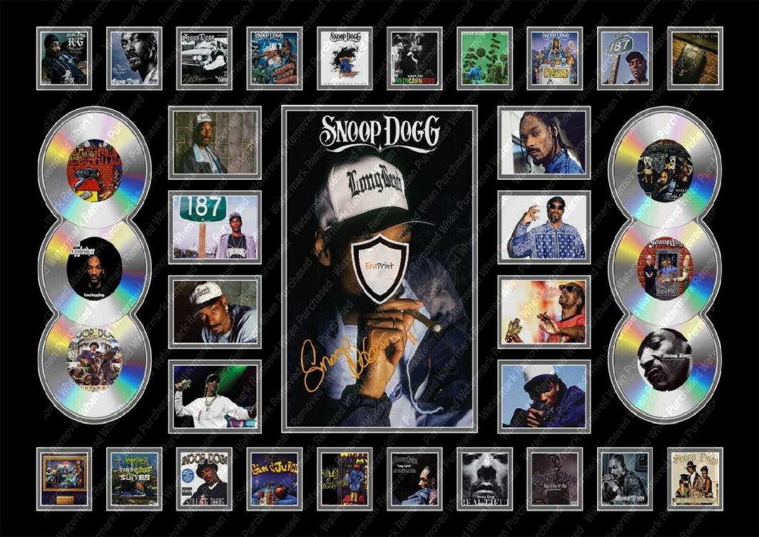 Snoop Dog Doggy Style Signed A4 Design Instant Download