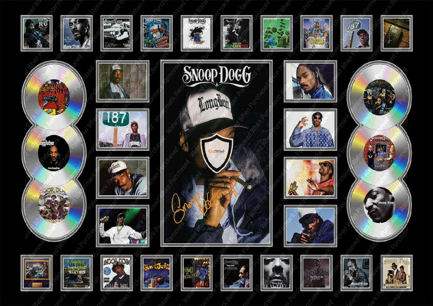 Snoop Dog Doggy Style Signed A4 Design Instant Download