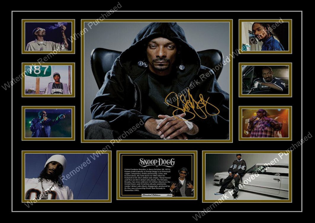 Snoop Dog  Signed A4 Photographic Photo Instant Download Available