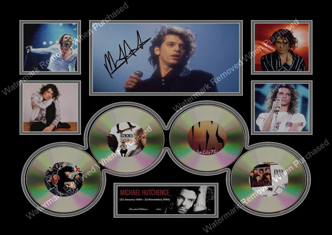INXS Signed Music Memorabilia Print At Home A4 Photographic Photo
