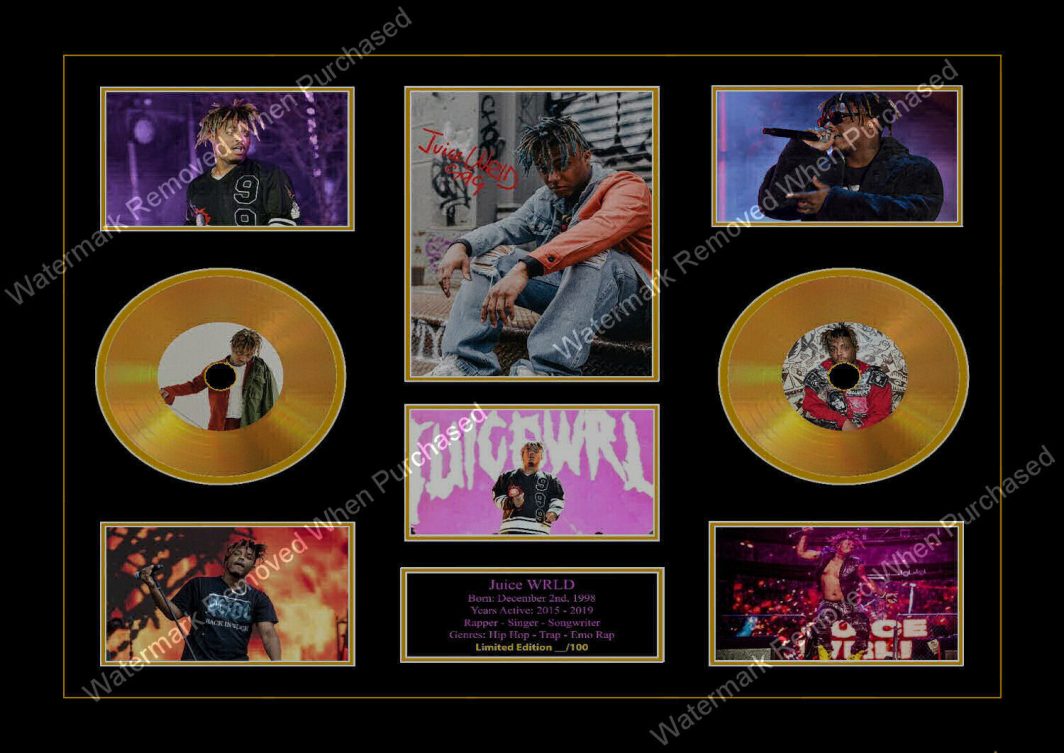 Juice WRLD Wishing Well Lucid Dreams Signed Photo Jpg