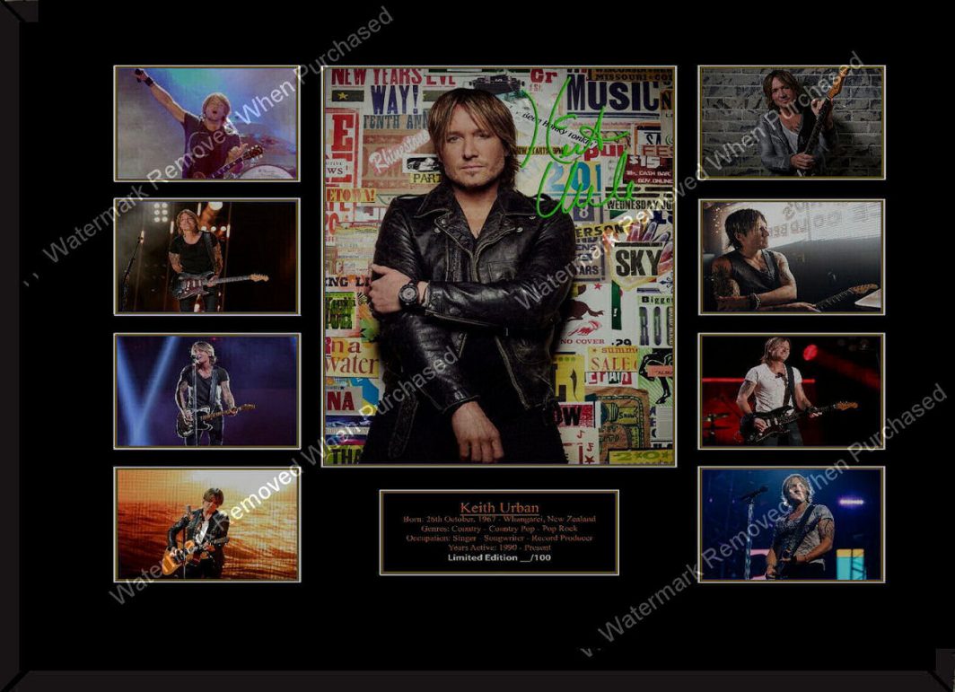 Keith Urban Blue Aint Your Color A4 Photographic Photo Downloadable