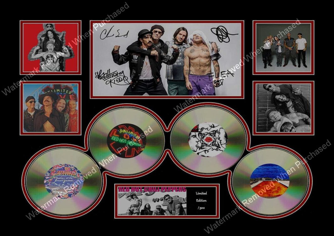 Red Hot Chili Peppers (2023) Tour Signed A4 Photographic Instant Email Delivery