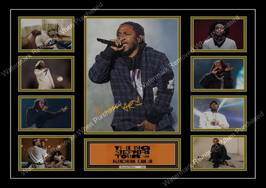 Kendrick Lamar The Big Steppers Signed A4 Photo Instant Email Delivery