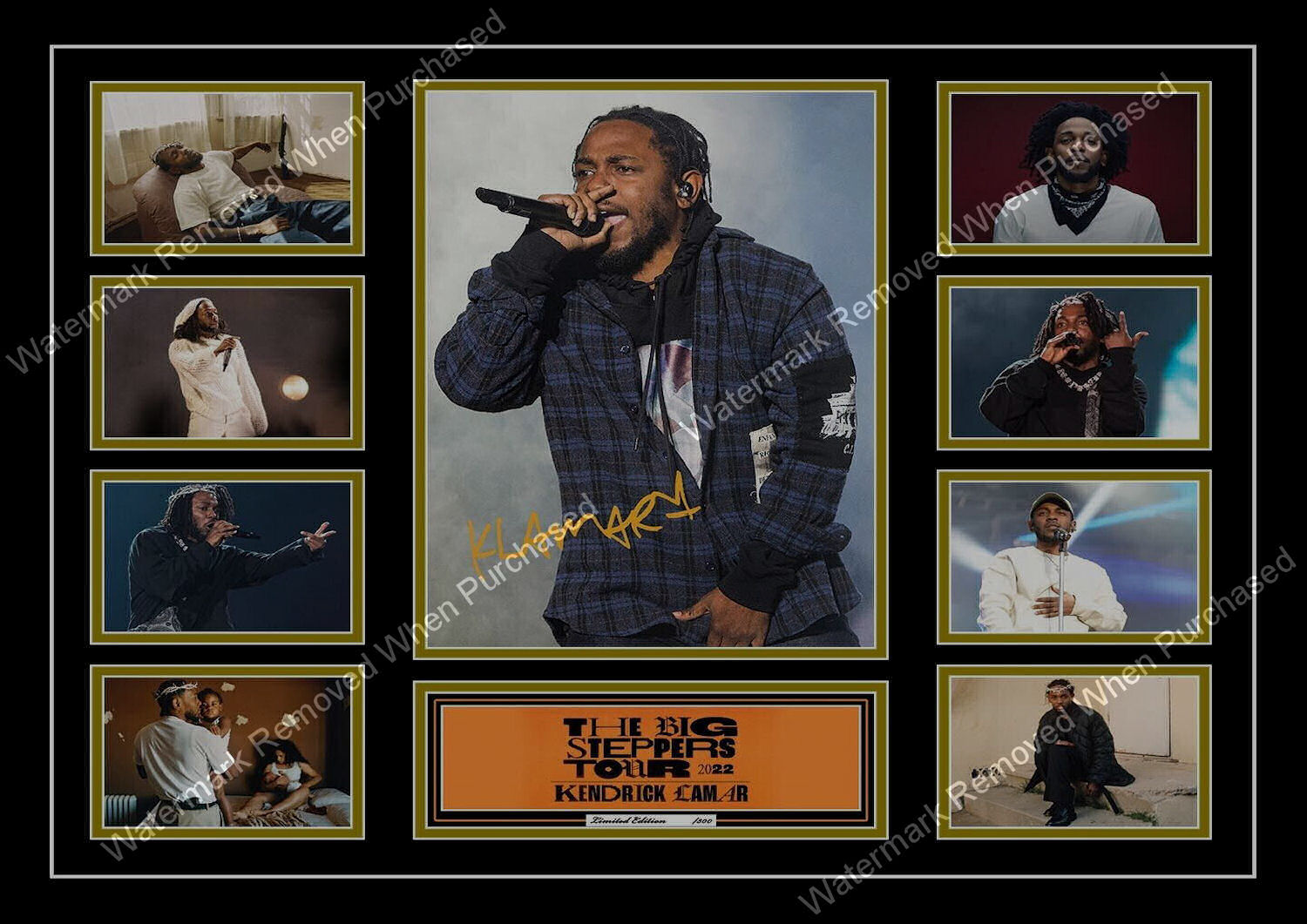 Kendrick Lamar The Big Steppers Signed A4 Photo Instant Email Delivery