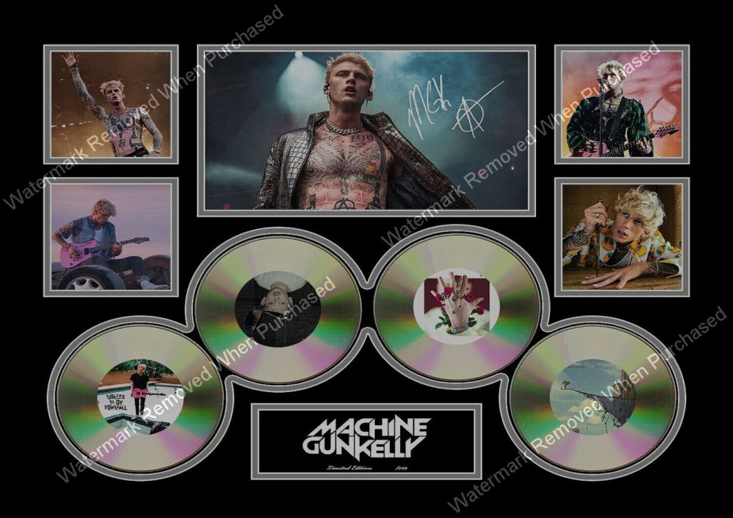 Machine Gun Kelly Hotel Diablo Signed A4 Photographic Photo Downloadable