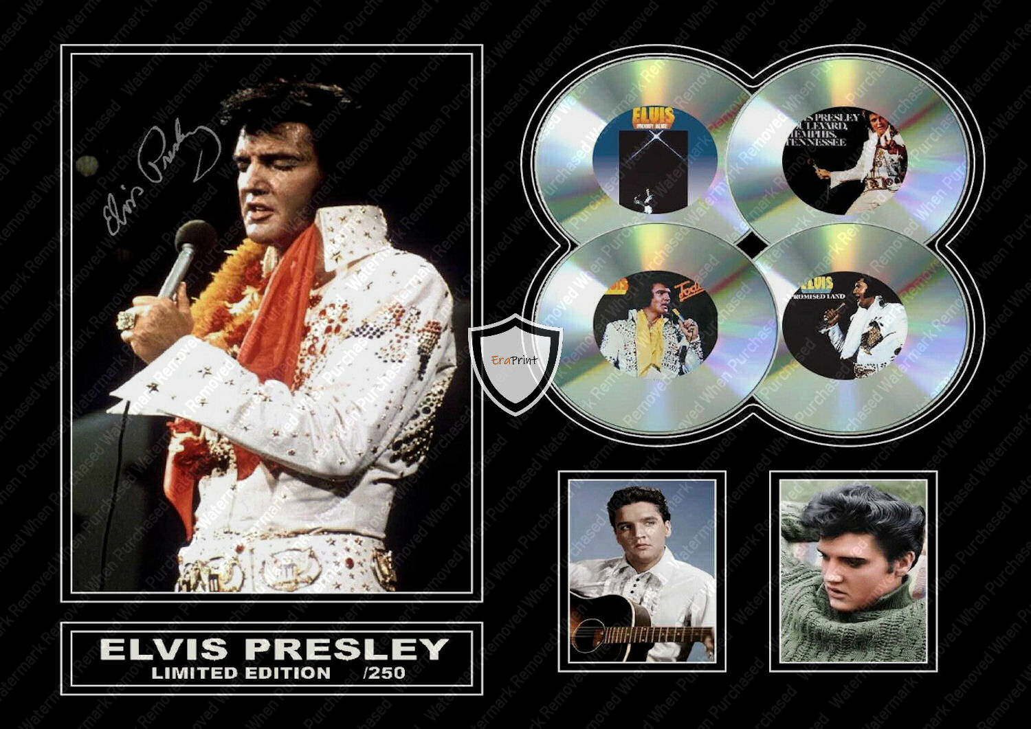 Elvis Presley Print Download Digital Jpeg Self Print
