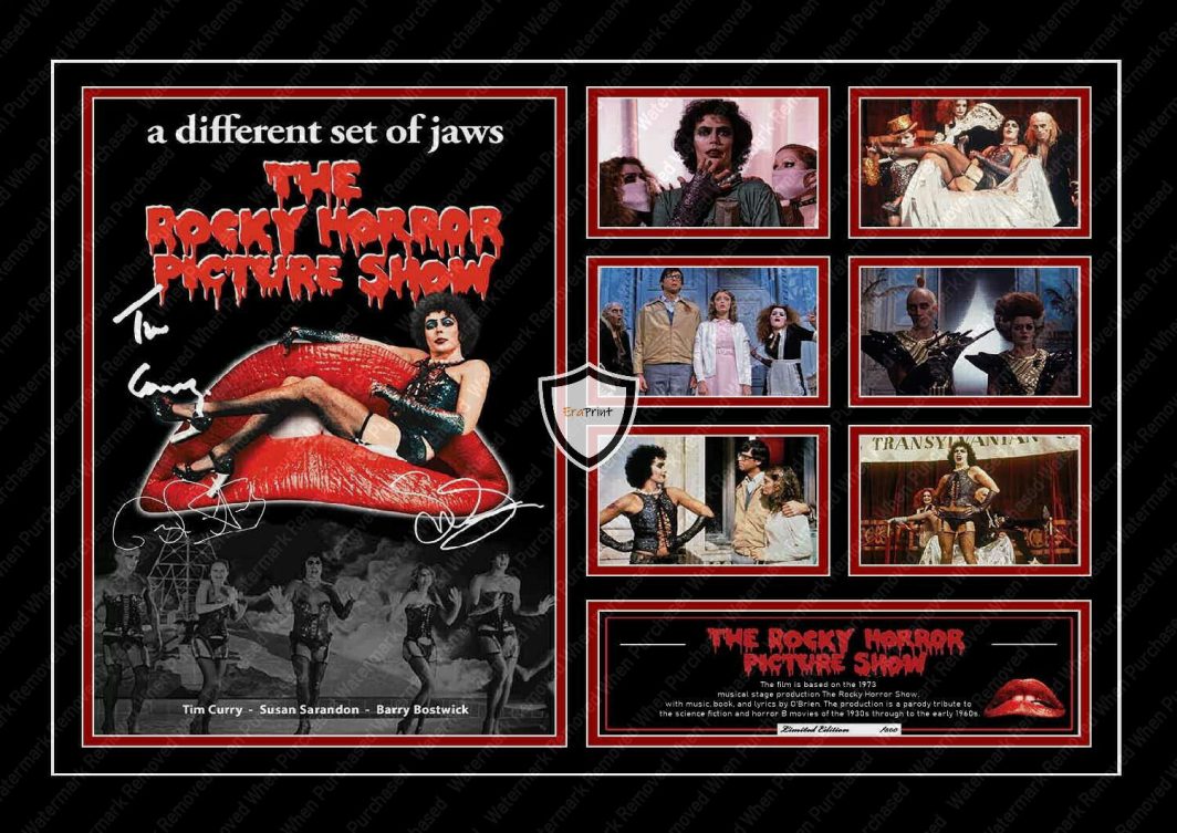 The Rocky Horror Show (1975) Limited Edition Art Signed A4 Photo Downloadable