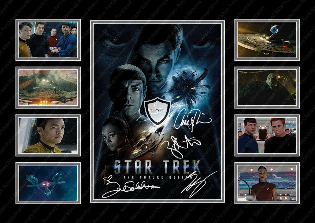 Star Trek (2009) Limited Edition Patrick Stewart Signed A4 Photo Print