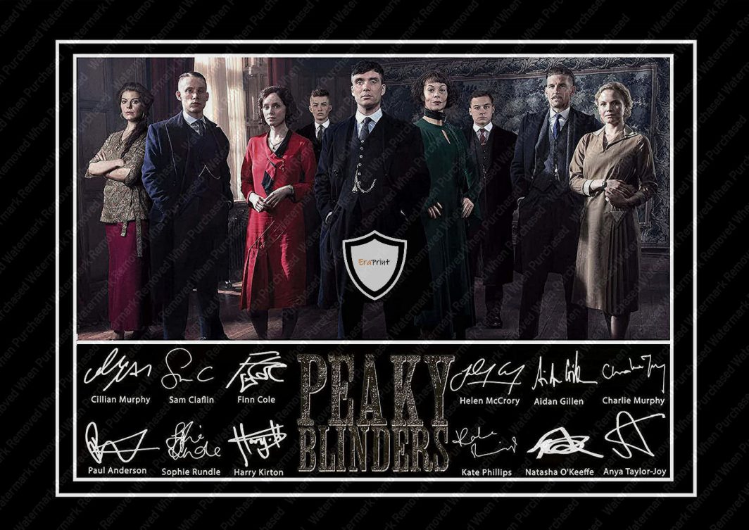Peaky Blinders A4 Photo Print Memorabilia Instant Self Print Download