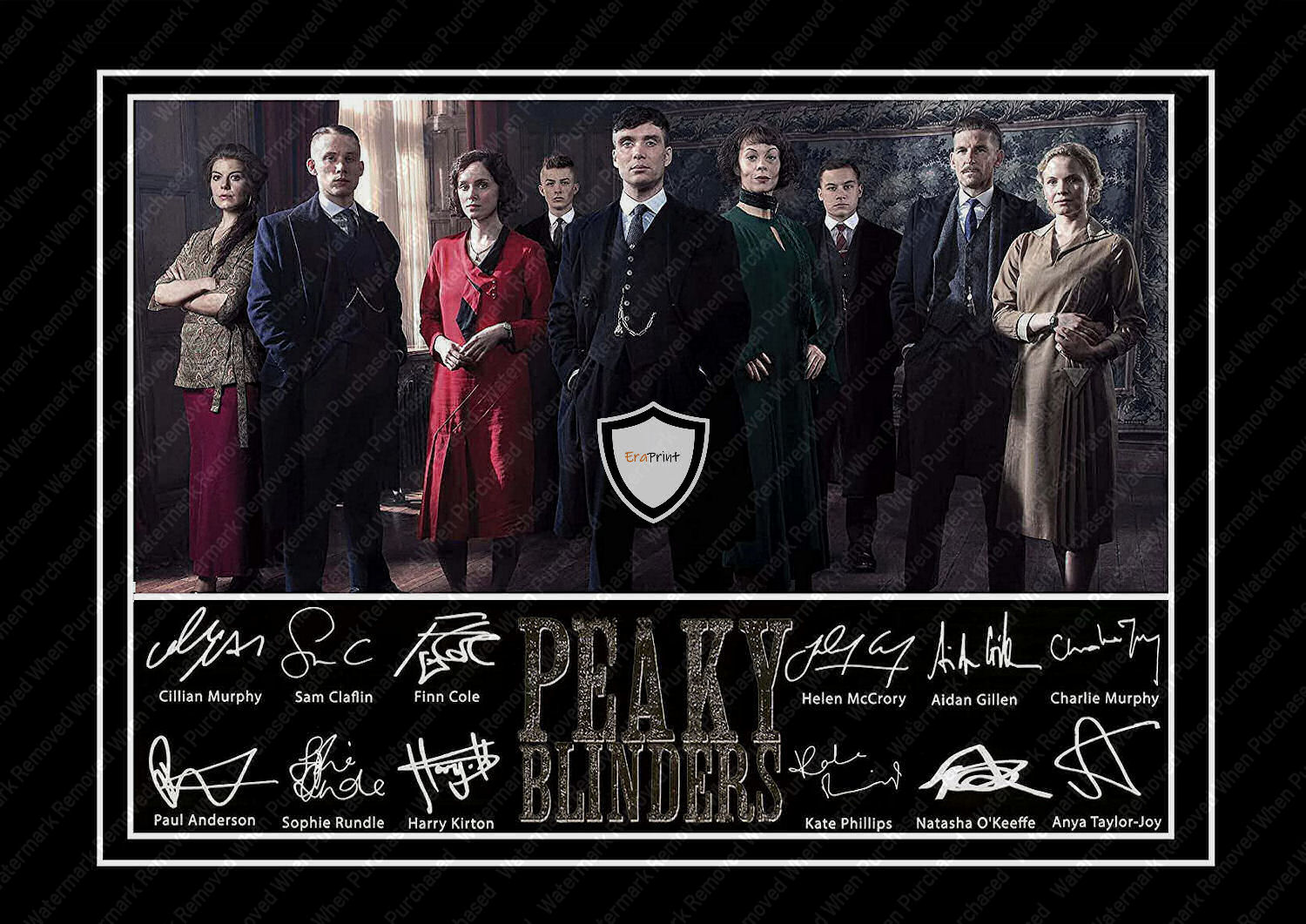 Peaky Blinders A4 Photo Print Memorabilia Instant Self Print Download