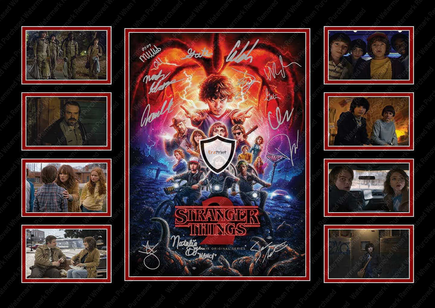 Stranger Things Signed A4 Photographic Photo Download For Home Printing