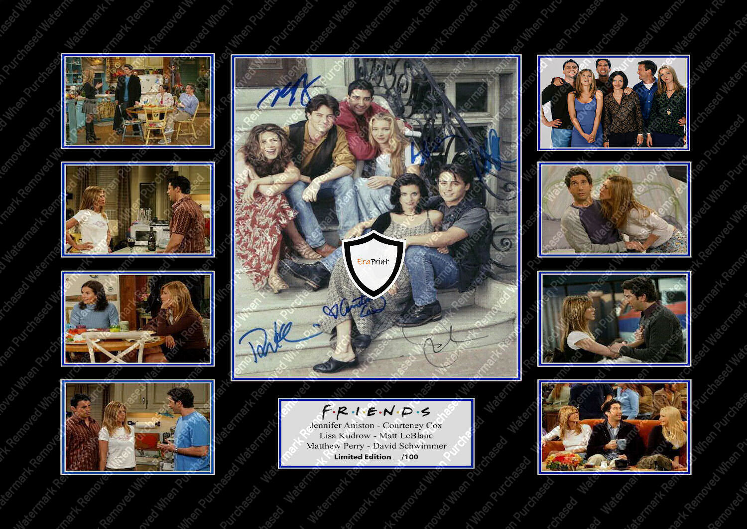 Friends TV show A4 Photo Print Memorabilia Instant Self Print Jpg Download