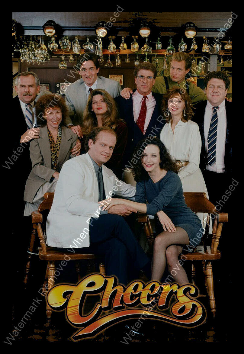 Cheers TV Sitcom (1982) Poster A4 A3 Photo Downloadable