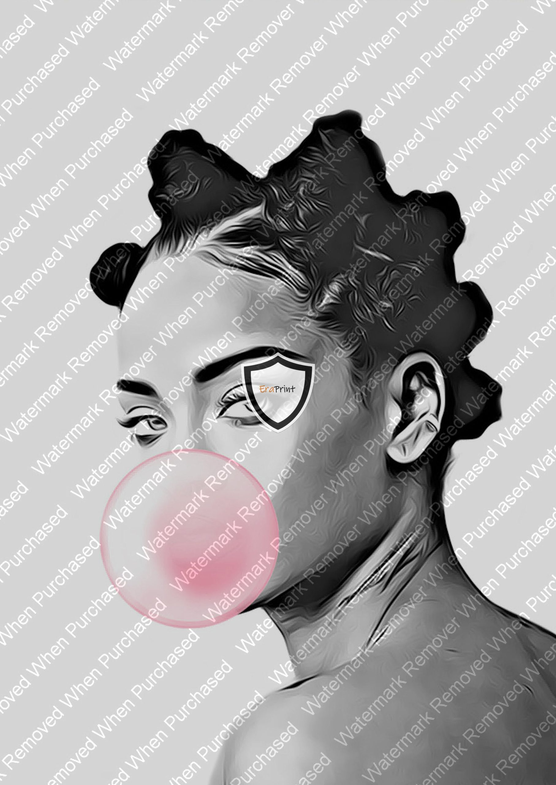 Rihanna Bubblegum Wall Art PrintA4 A3 Photo jpg Download