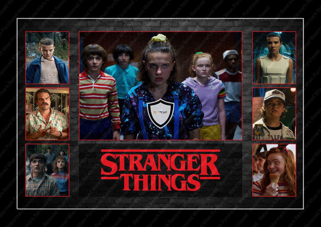 Stranger Things Series Limited Edition Signed A4 Reprint jpg Download