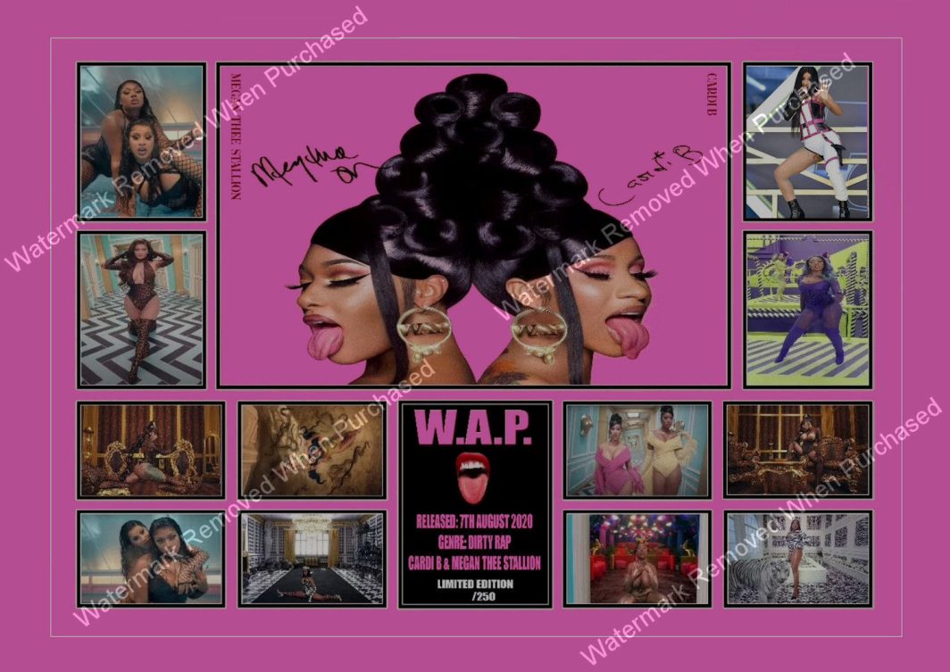 Cardi B Signed Instant Self Print Jpeg Download A4 Print At Home