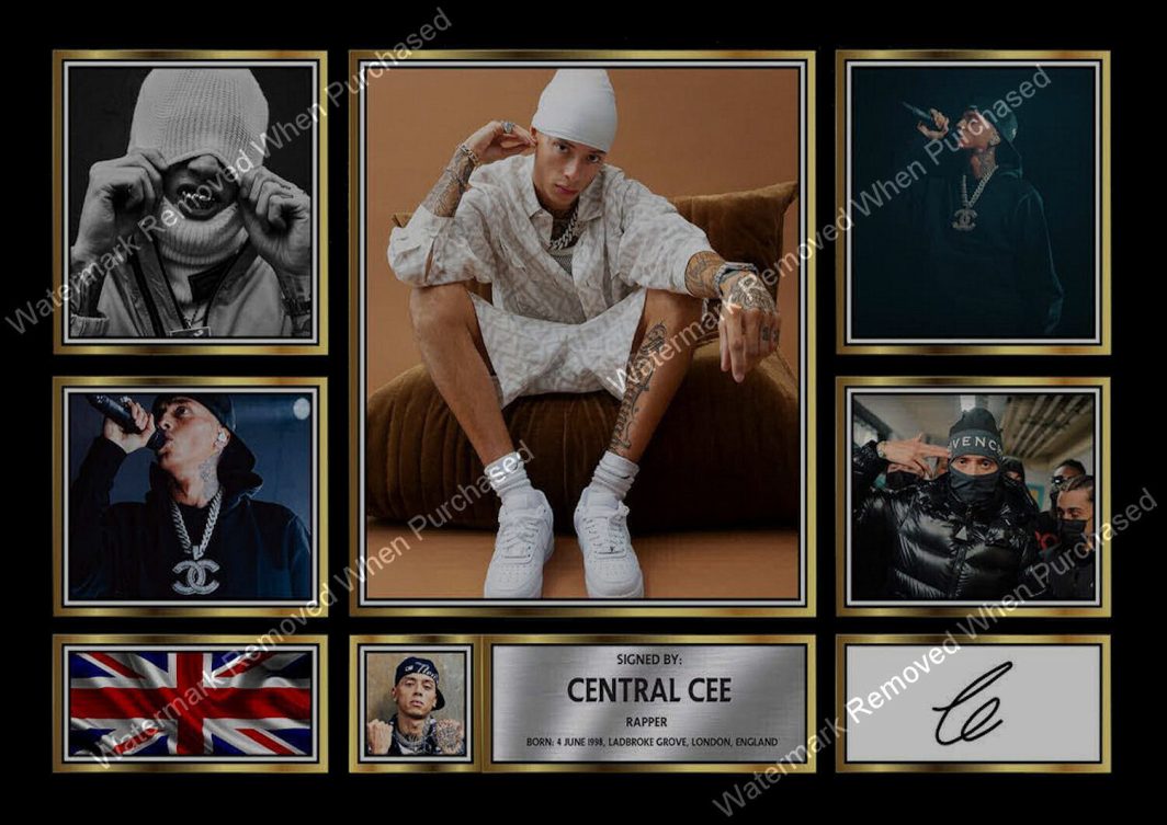 Central Cee Signed Instant Self Print Jpeg Download For Home Printing