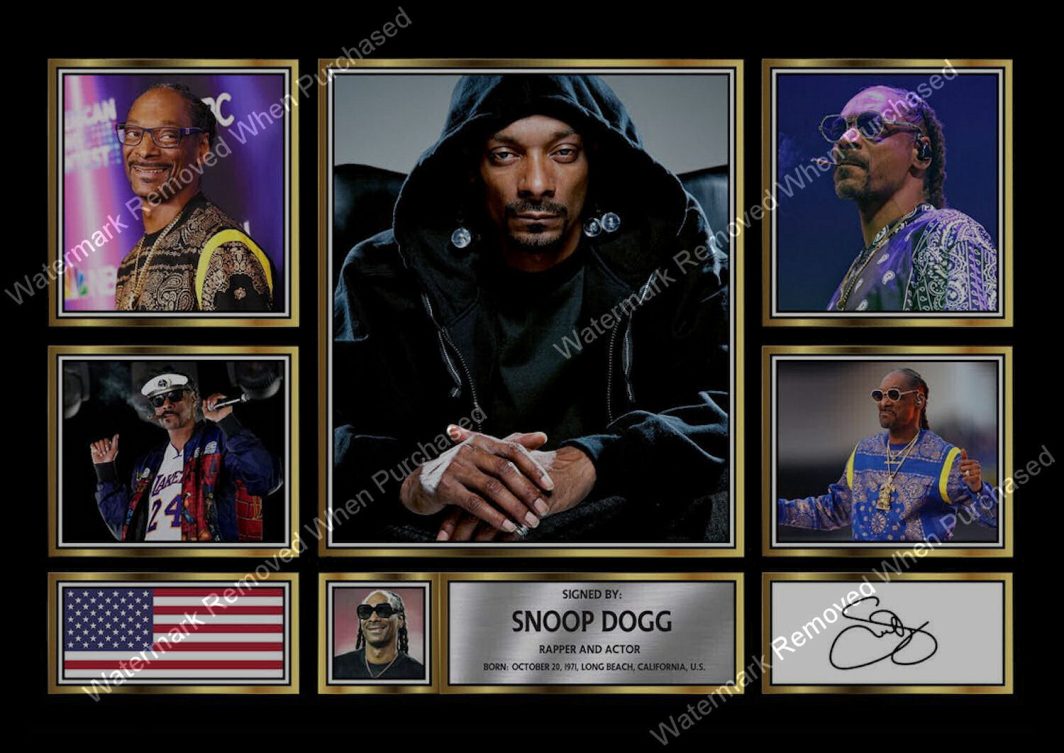 Snoop Dogg Signed Instant Self Print Jpeg A4 Download