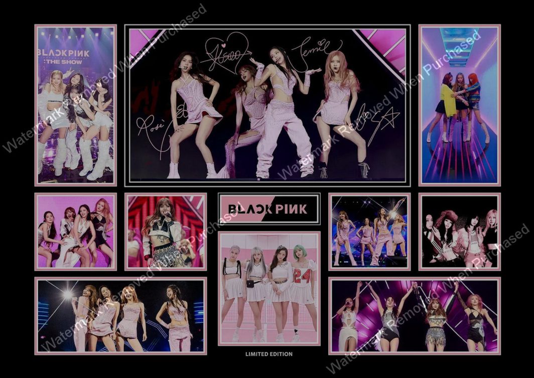 Blackpink Signed A4 Print Jpeg Download For Home Printing