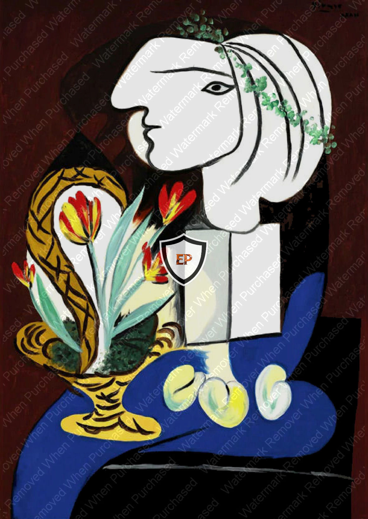 Pablo Picasso Painting A4 & A3 Jpg