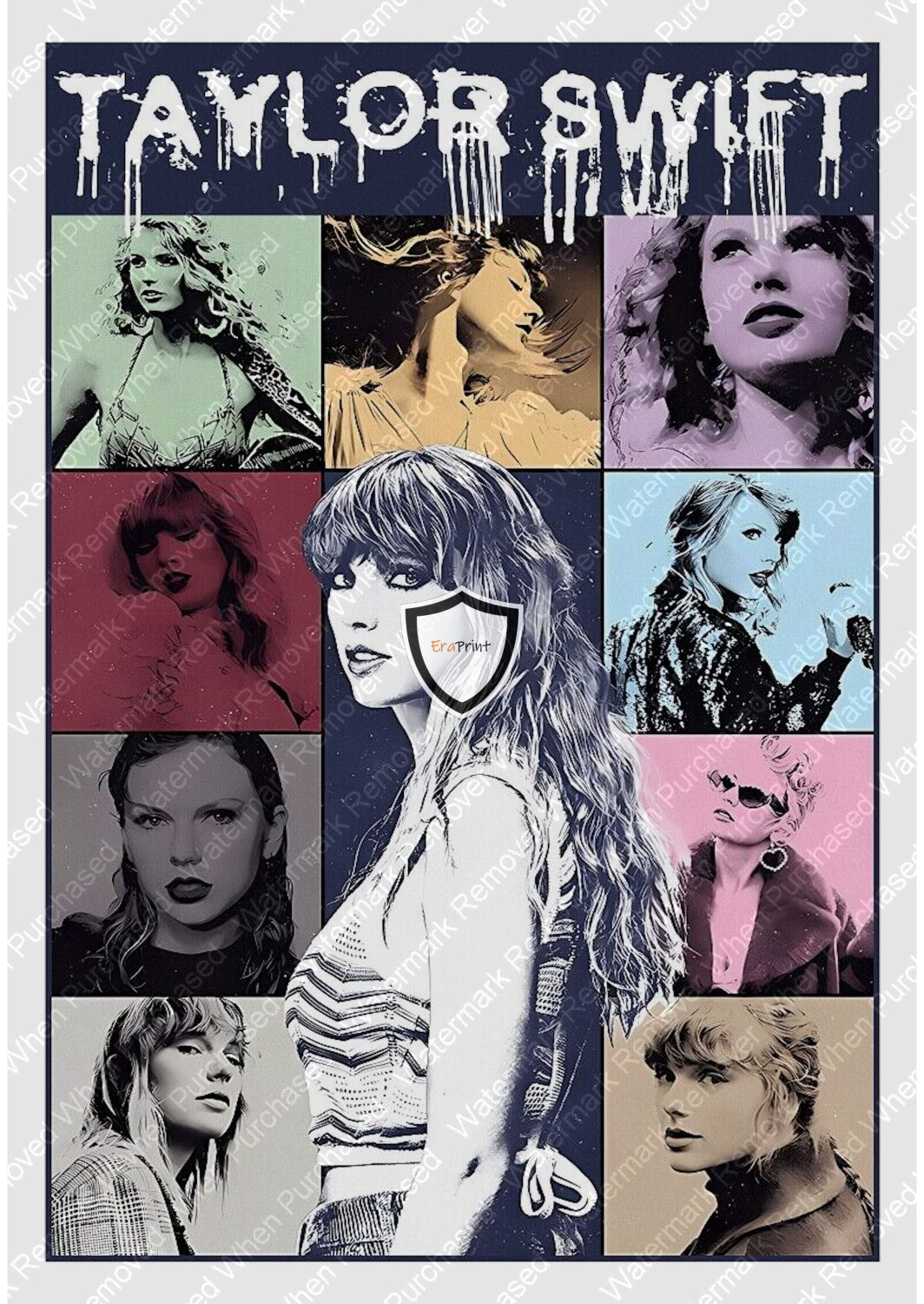 Taylor Swift Eras our (2024) Instant Self Print Jpeg Download For A4 Or A3 Poster